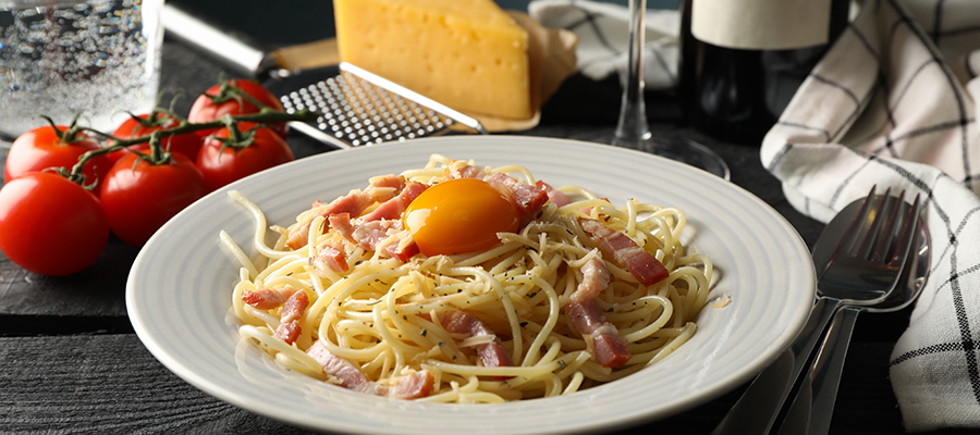 Pates carbonara